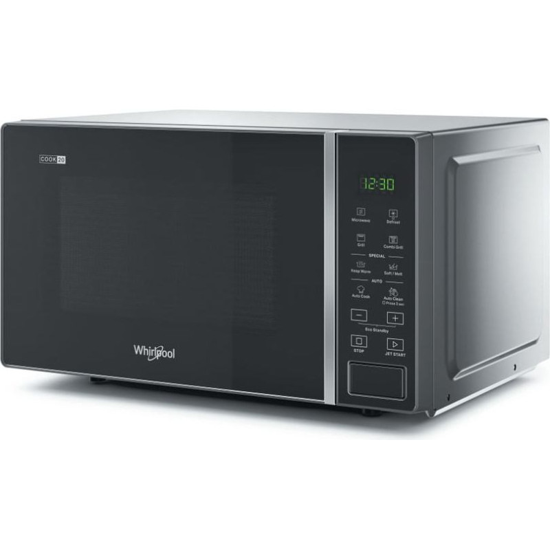 Whirlpool Cook20 MWP 203 SB Black, Silver Grill microwave Countertop 20 L 700 W