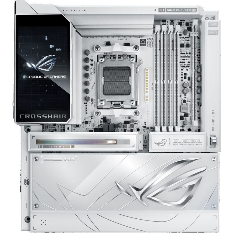 Asus ROG CROSSHAIR X870E GLACIAL AMD X870E Socket AM5 Extended ATX