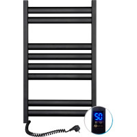 Navin Electric towel warmer Elipse 500*800 Sensor, left side, black, 12-245153-5080.