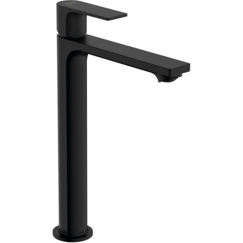Hansgrohe Tall bathroom faucet Rebris E 72581670, matte black