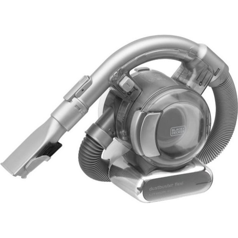 Black+Decker Black & Decker PD1820LF handheld vacuum Black, Chrome Bagless