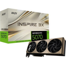 MSI GeForce RTX 5070 12G INSPIRE 3X OC NVIDIA 12 GB GDDR7
