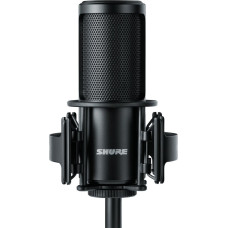 Shure SM4-K-KIT - condenser microphone, externally polarised, handle, popfilter, case