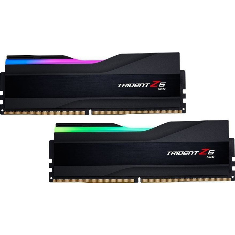 G.skill PC Memory - DDR5 96GB (2x48GB) Trident Z5 RGB 6400MHz CL30 XMP3 Black