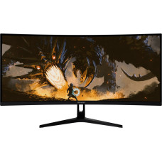 Arozzi Monitor Arozzi Nova 34 Curved monitor komputerowy 86,4 cm (34'') 3440 x 1440 px Quad HD LED Czarny