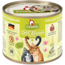 Fox4Pets GRANATAPET DeliCATessen Pheasant and coney - wet cat food - 200g