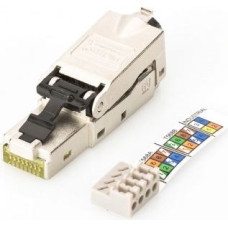 Digitus Connector for assembly Ethernet RJ45 cat.6a AWG 22-27, 10 GBit Ethernet, PoE +