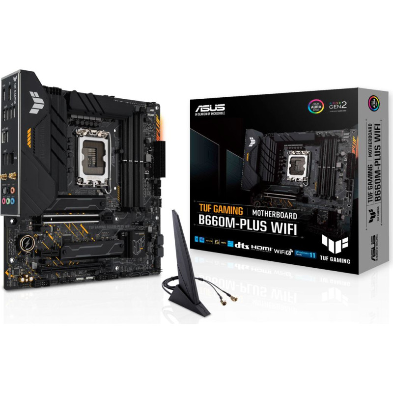 Asus TUF GAMING B660M-PLUS WIFI Intel B660 LGA 1700 mikro ATX