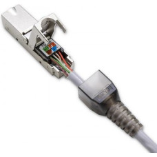 Qoltec RJ45 toolless STP plug CAT6, JACK PIN