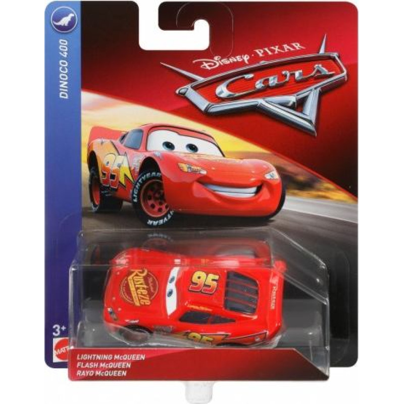 Mattel Car Toy Cars - Lightning McQueen Dinoco