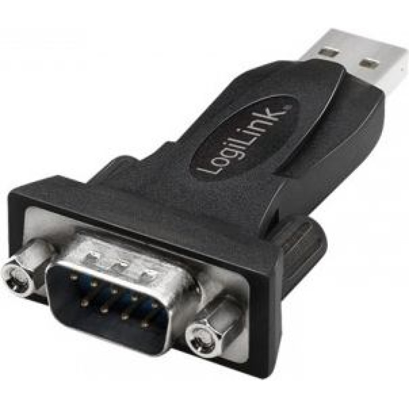 Logilink USB2.0 adapter, USB A/M to DB9/M (RS232) Win 11