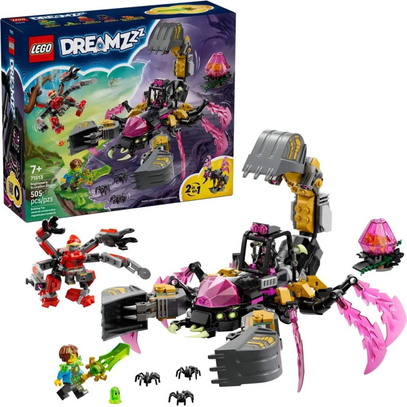 Lego DREAMZZZ 71513 Nightmare Scorpion Digger