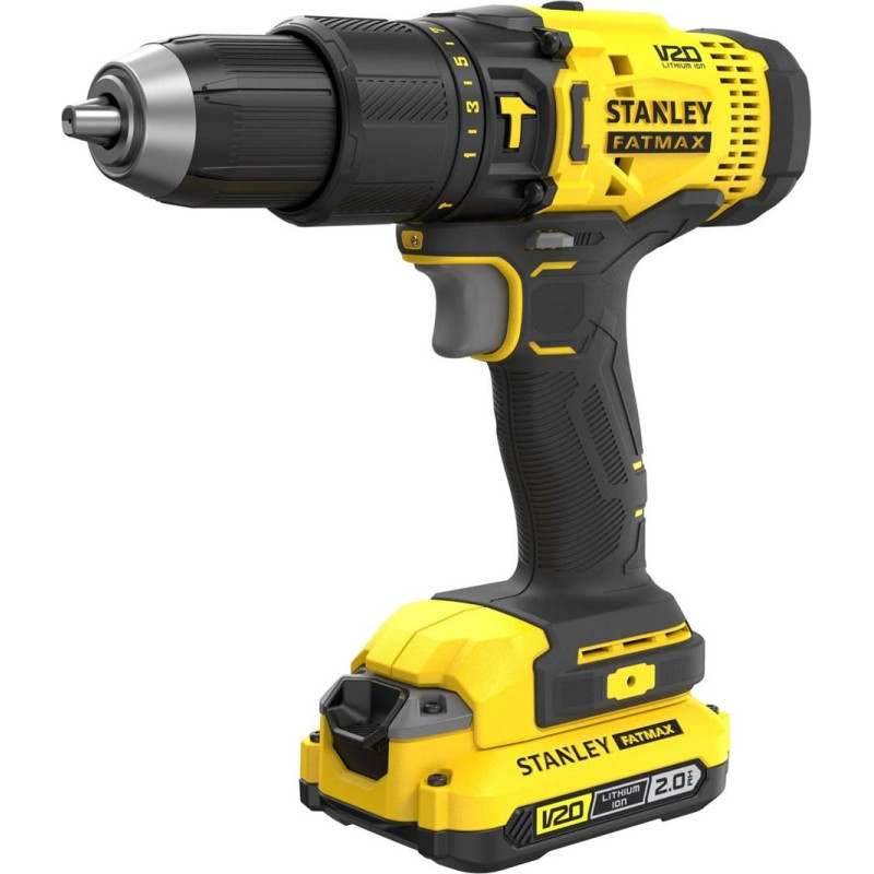 Stanley SFMCD711D2K 2X2Ah cordless drill/driver