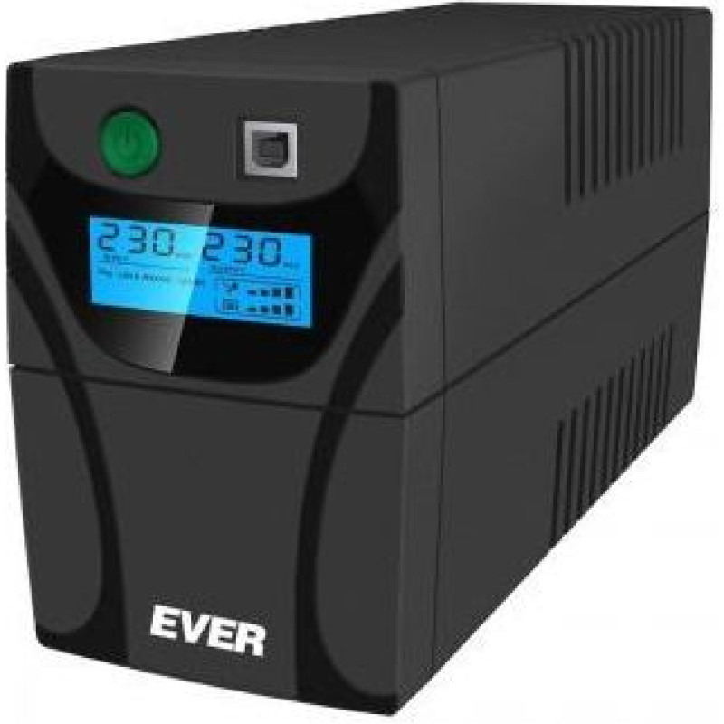 Ever EASYLINE 850 AVR USB Line-Interactive 0.85 kVA 480 W 2 AC outlet(s)