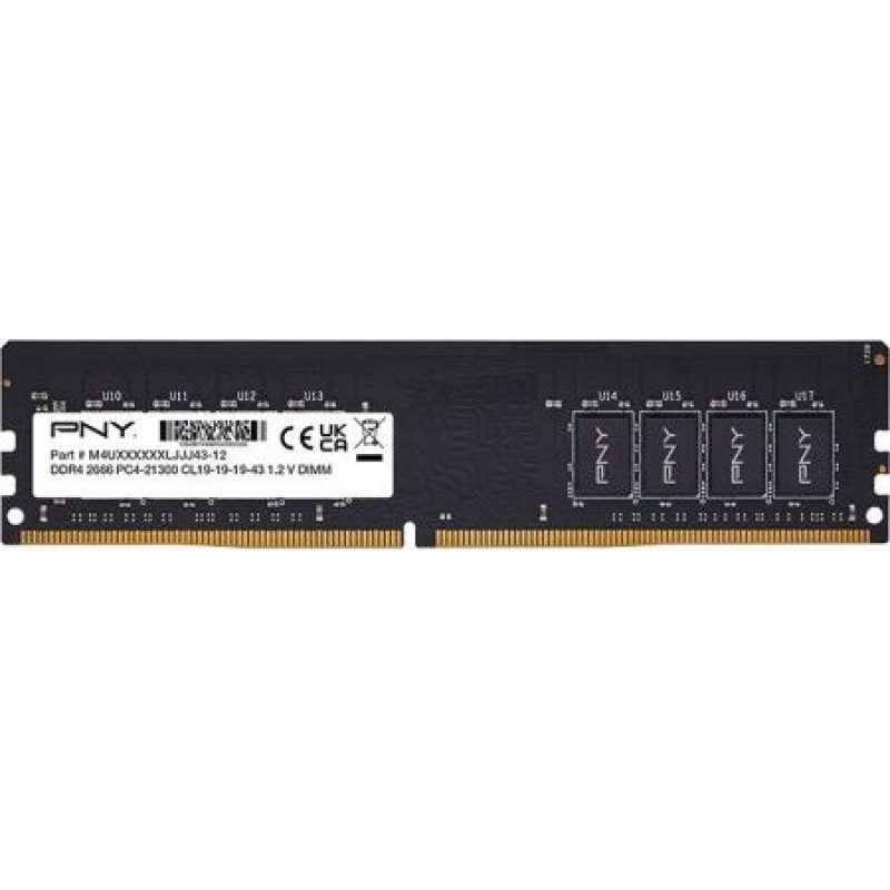 PNY Memory 16GB DDR4 2666MHz DIMM SMALLBOX