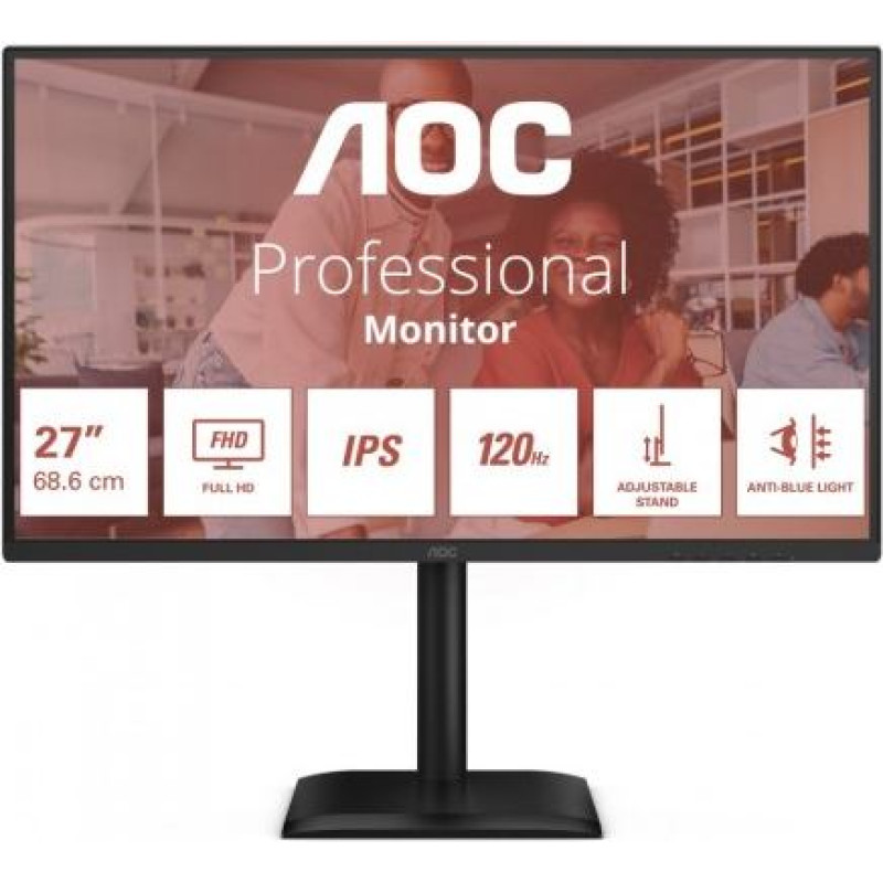 AOC 27E4U 27''IPS 120Hz HDMI DP VGA Pivot