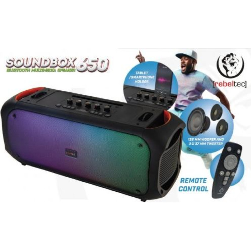 Rebeltec Bluetooth Speaker FM/USB SoundVox 650