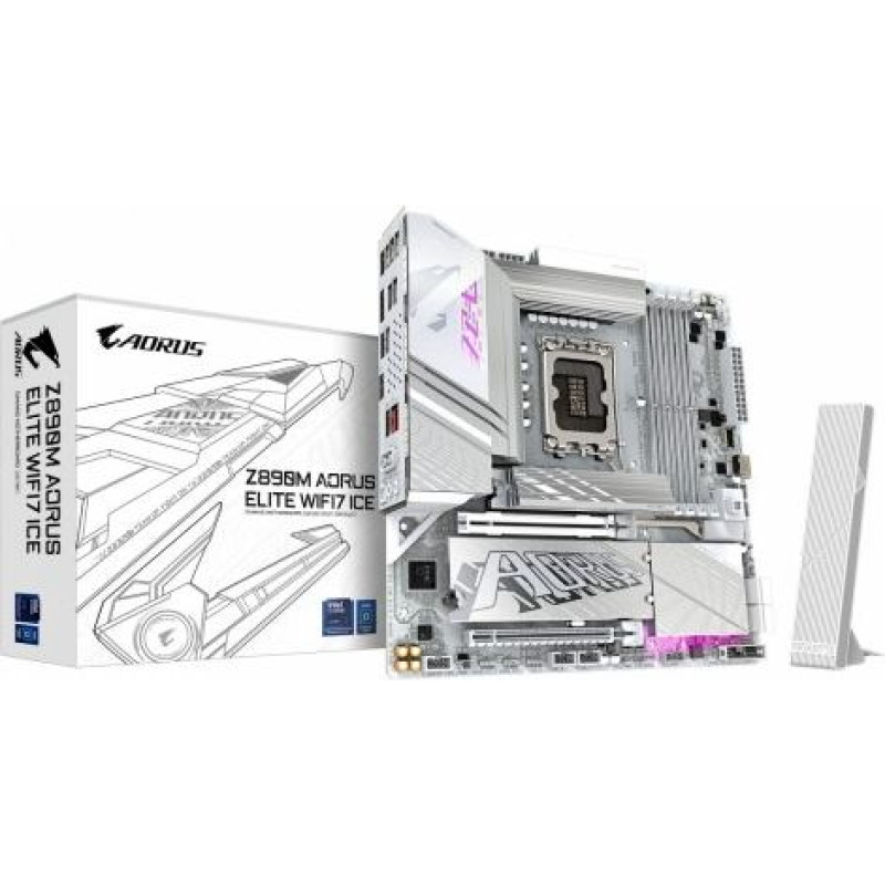 Gigabyte Motherboard Z890M A ELITE WF7 ICE