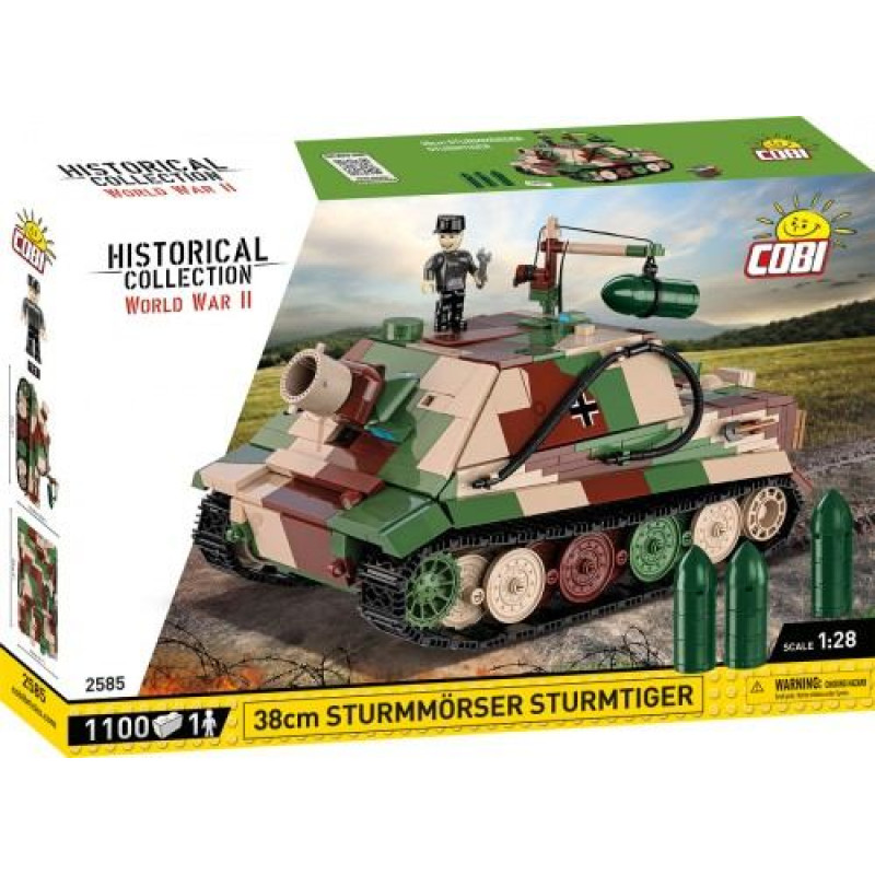 Cobi Klocki 38 cm Sturmm&ouml;rser Sturmtiger