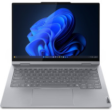 Lenovo ThinkBook 14 2-in-1 G5 IAU Intel Core Ultra 7 255U Hybrid (2-in-1) 35.6 cm (14") Touchscreen WUXGA 16 GB DDR5-SDRAM 512 GB SSD Wi-Fi 6E (802.11ax) Windows 11 Pro Swiss Grey