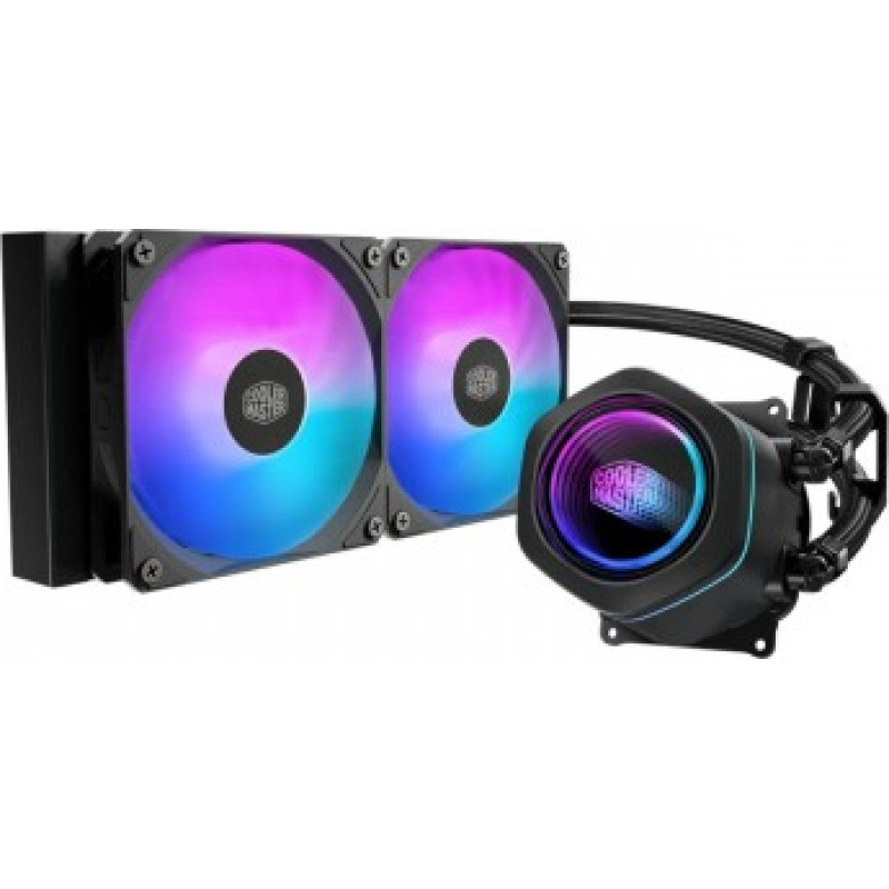 Cooler Master CPU water cooling MasterLiquid Core Nex 240 ARGB black