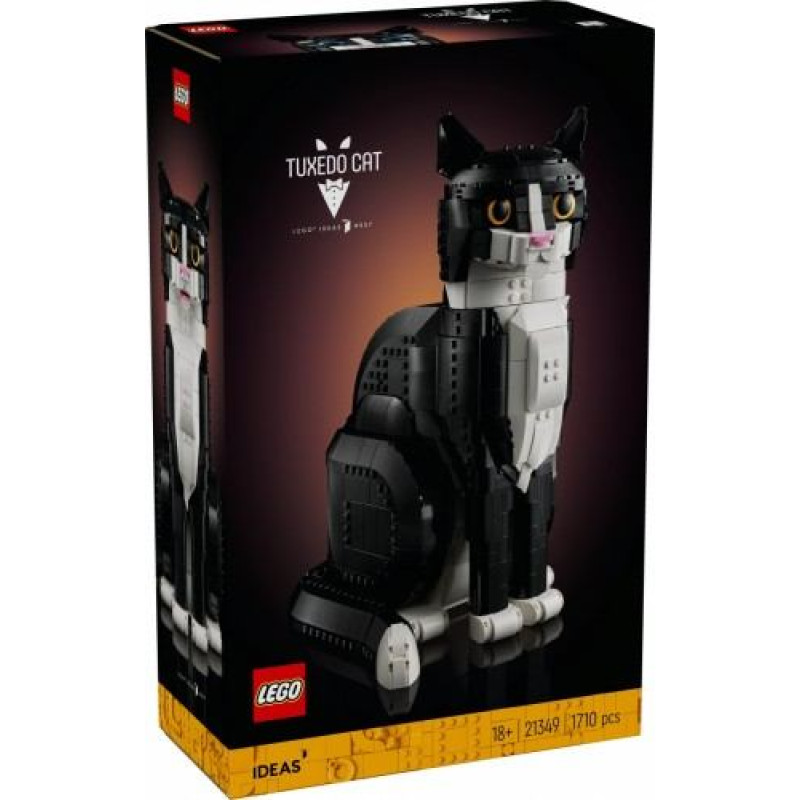 Lego Blocks Ideas Tuxedo Cat