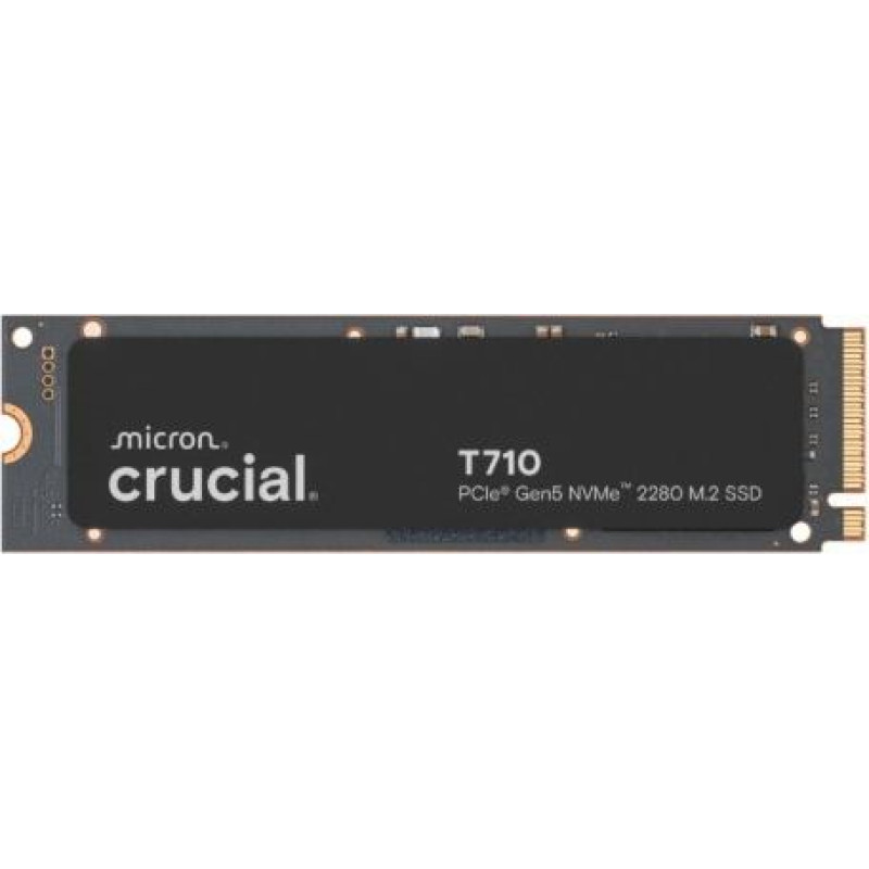 Crucial SSD Disk T710 2TB M.2 NVMe 2280 PCIe 5.0 14500/13800 radiator