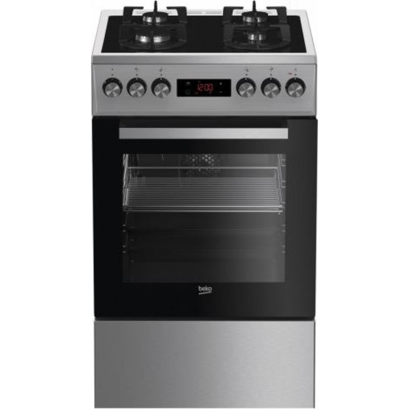 Beko Gas-electric cooker FSMT55330DXDS