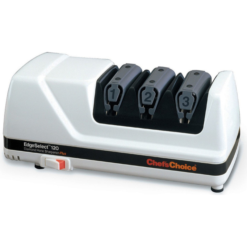 Chef`s Choice Chef&rsquo;s Choice M120 electric knife sharpener.