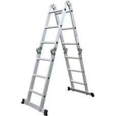G21 Aluminum ladders 6390467 GA-SZ-4x3-3.7M