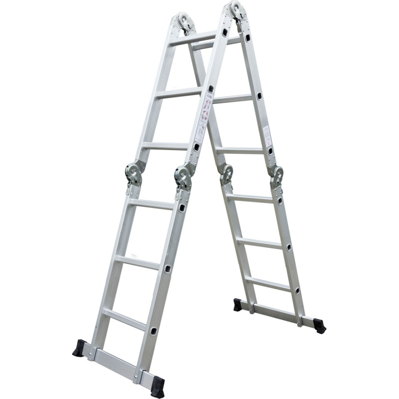 G21 Aluminum ladders 6390467 GA-SZ-4x3-3.7M