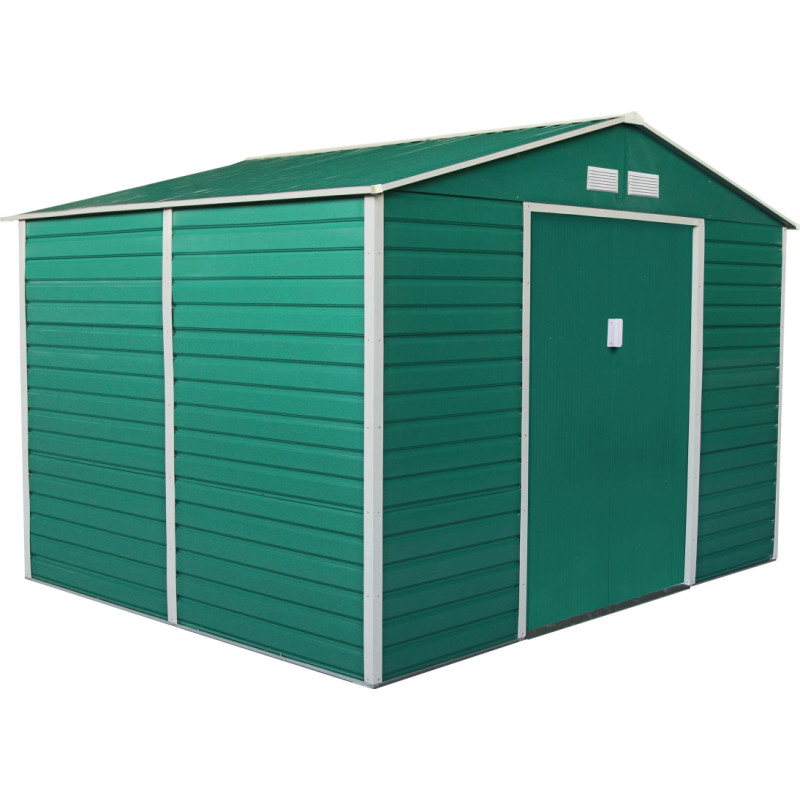 G21 Garden shed GAH 529 - 277 x 191cm, plastic, green 63900537