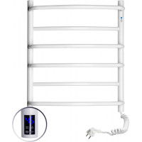 Navin Electric towel warmer Omega 530*600 Sensor with timer, right-hand version, 12-015033-5360.