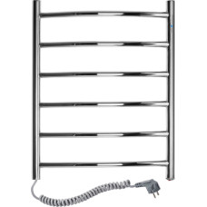 Navin Electric towel warmer Camelia 480x600, chrome, 10-007120-4860, (cable on the left)