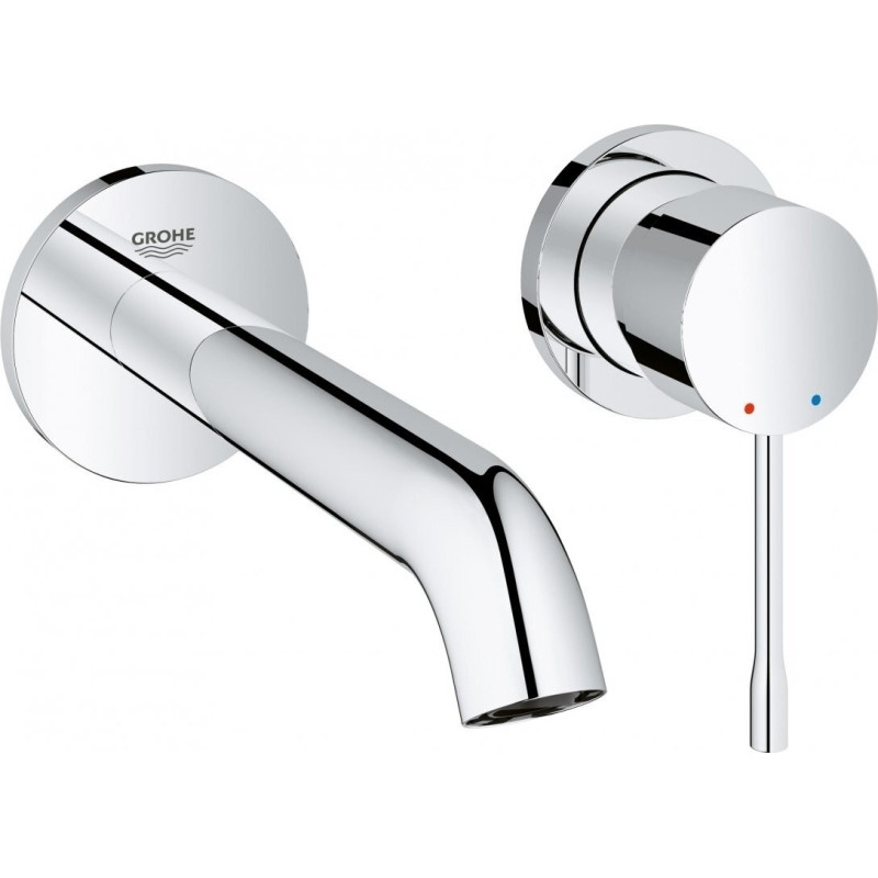 Grohe Essence 2-piece wall-mounted basin mixer 19408001