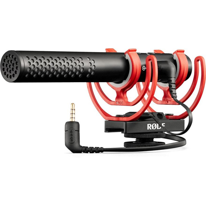 Rode R&Oslash;DE VIDEOMIC NTG microphone Black, Orange Digital camera microphone