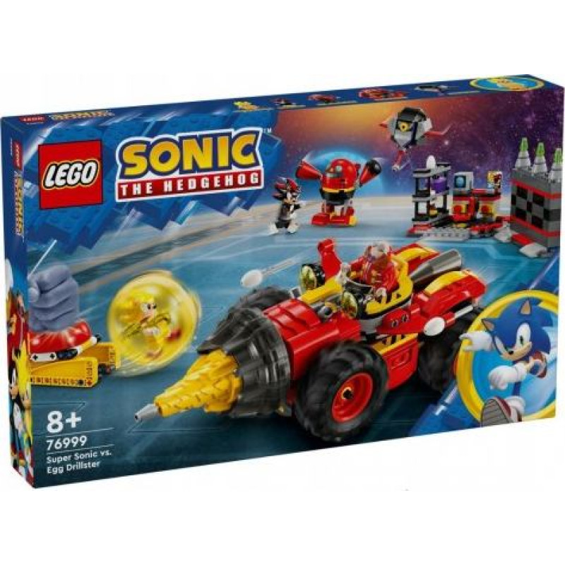 Lego Sonic Super Sonic vs. Egg Drillster