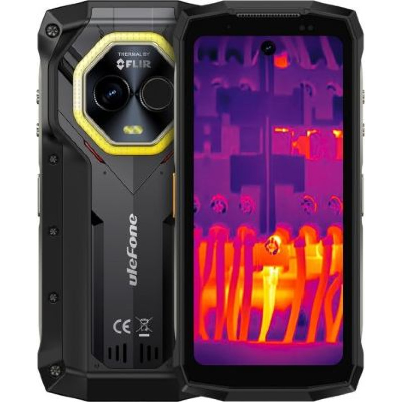 Ulefone Smartphone Armor Mini 20T Pro 5G 4.7 inches 8/256GB IP69K thermovision black