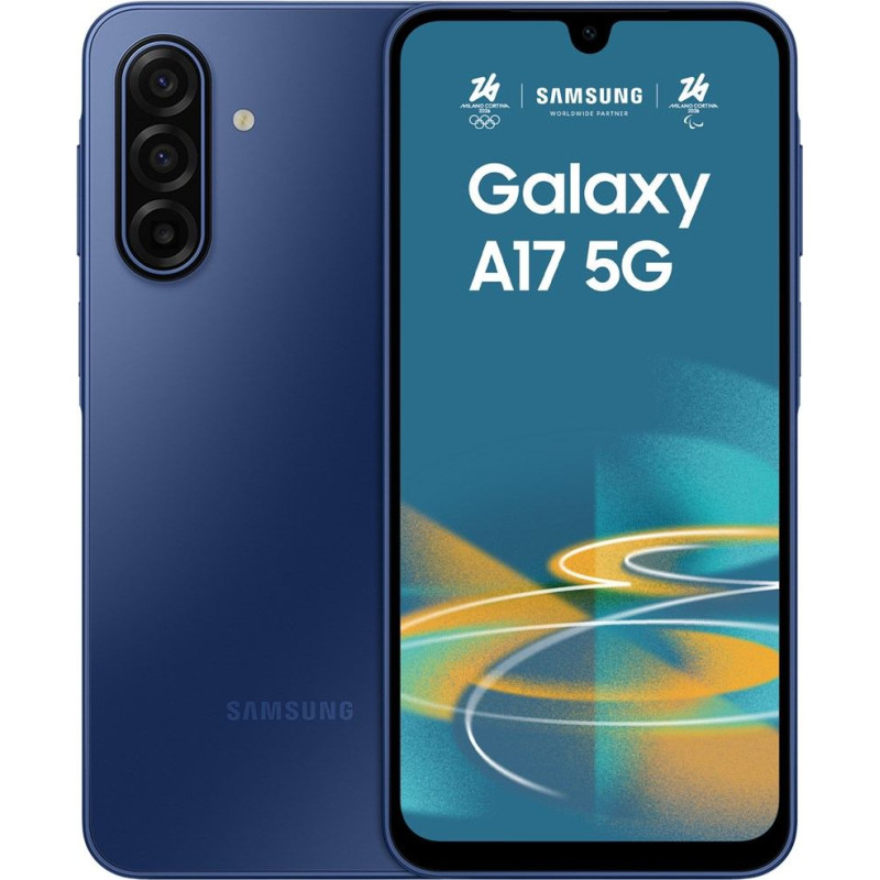 Samsung Galaxy A17 5G 17 cm (6.7") Hybrid Dual SIM Android 15 USB Type-C 4 GB 128 GB 5000 mAh Blue