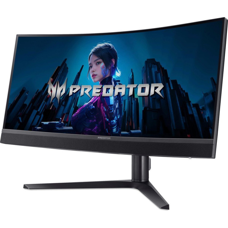 Acer Monitor Acer Acer Predator X34 V3 (X34V3bmiiphuzx), gaming monitor - 34 - black, UWQHD,VA, USB-C, AMD Free Sync Premium, Mini-LED, 180Hz panel