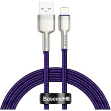 Baseus USB cable for Lightning Baseus Cafule, 2.4A, 1m (purple)