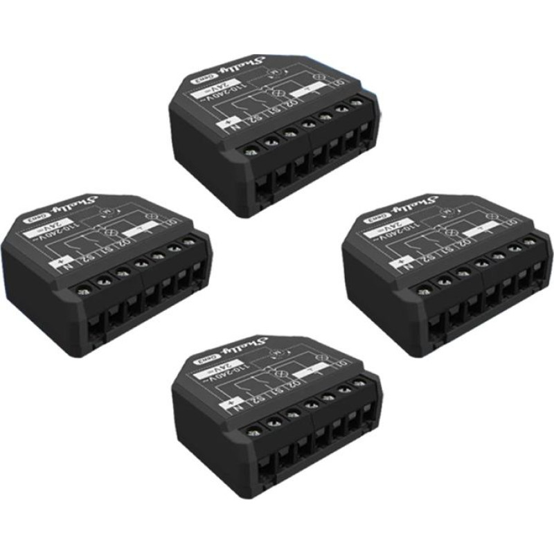 Shelly 2PM Gen3 Set of 4 Controller WiFi/Bluetooth