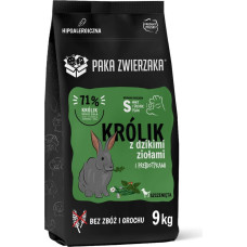 Paka Zwierzaka Puppy Rabbit with wild herbs S - dry dog food - 9kg