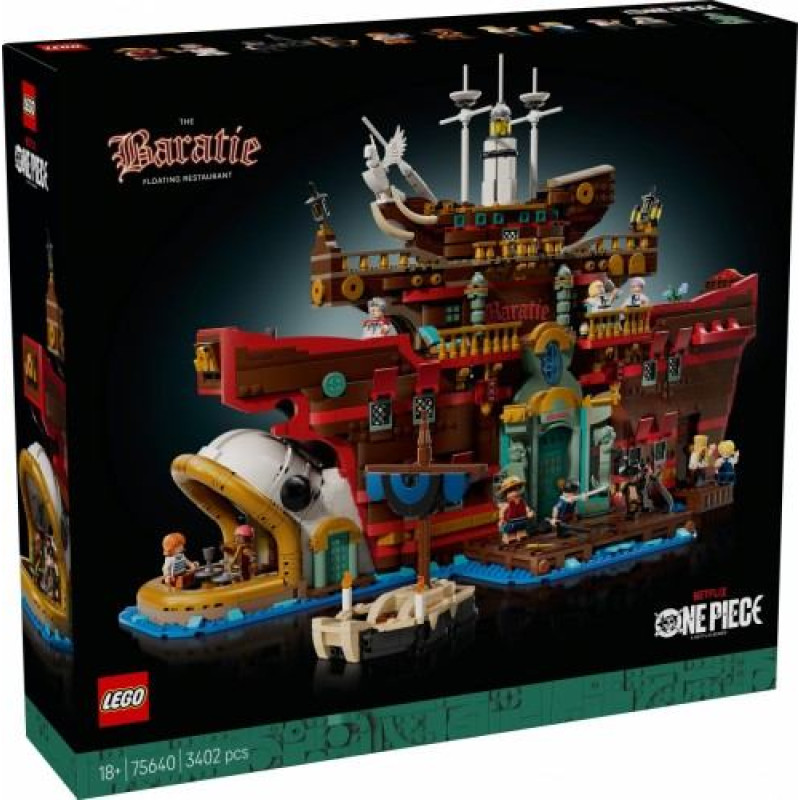 Lego Bricks One Piece 75640 The Baratie Floating Restaurant