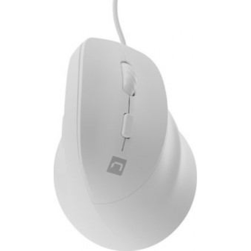 Natec Vertical mouse CRAKE 2 PRO 128000DPI optical white