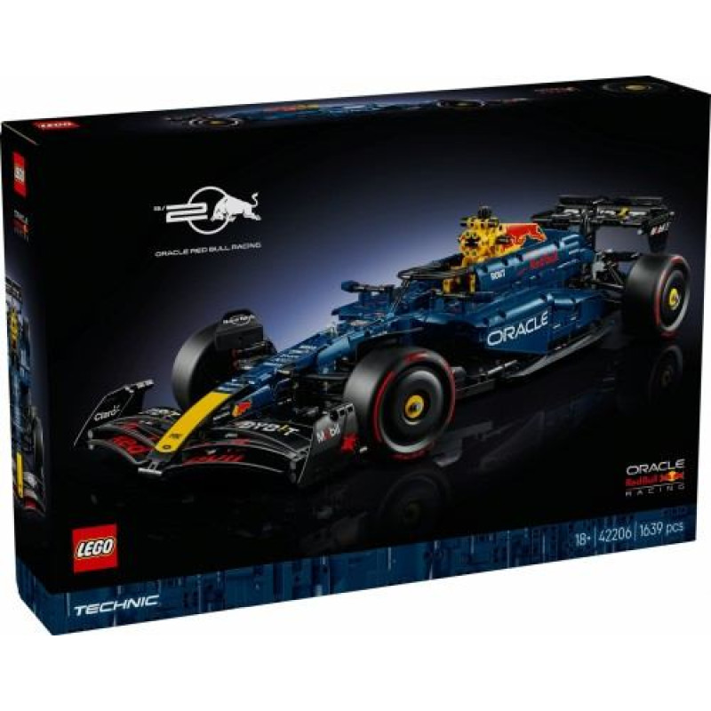 Lego Bricks Technic 42206 Oracle Red Bull Racing R B20 Car
