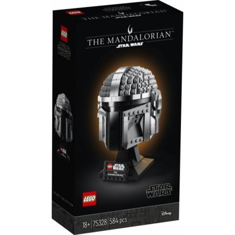 Lego Star Wars 75328 The Mandalorian Helmet