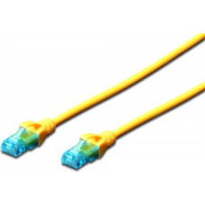Digitus Patch cord U/UTP kat.5e PVC 5m yellow
