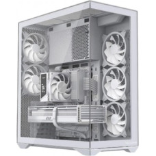Modecom PC case Volcano Space XL ARGB Full Tower 5 fans, white