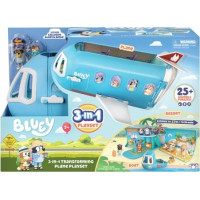 Tm Toys Figures set Bluey Plane 3 in 1 with 2 figures